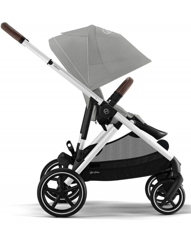 Cybex vežimėlis Gazelle S SLV Stone Grey, pilkas