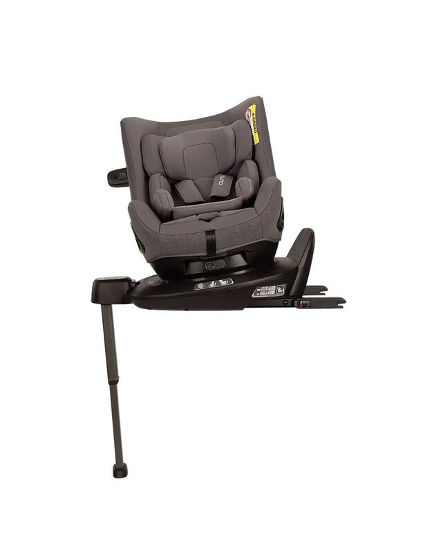 Nuna autokėdutė Pruu 40-105cm Thunder, pilka
