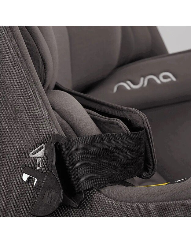 Nuna autokėdutė Pruu 40-105cm Thunder, pilka