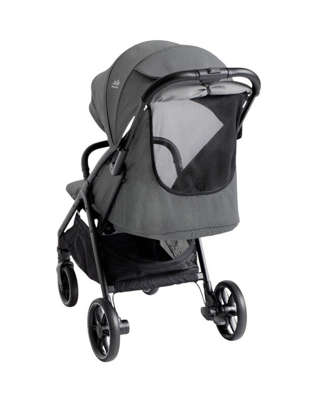 JOIE vežimėlis PARCEL LX Signature Ebony, pilkas 5
