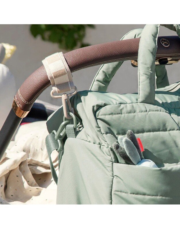 Done by Deer polsterēta maiņas soma, zaļš 5 Done by Deer polsterēta maiņas soma, zaļš 5