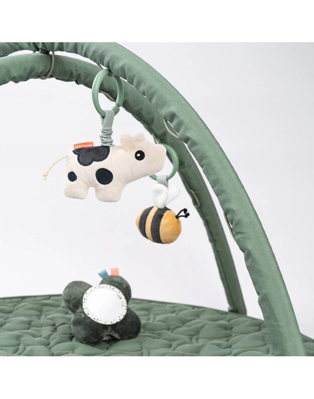 Done by Deer veiklos kilimėlis kūdikiui Tiny Farm, žalias 3