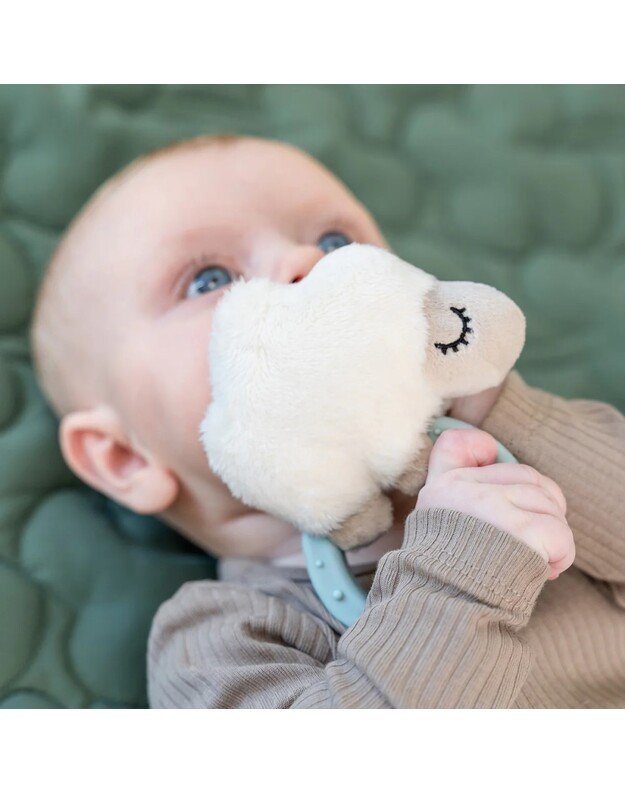 Done by Deer sensorinis barškutis - kramtukas Sheepy, mėlynas 2