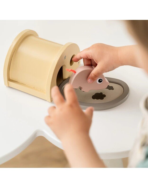 Done by Deer medinis žaislų rinkinys Tiny Farm Pigee 3