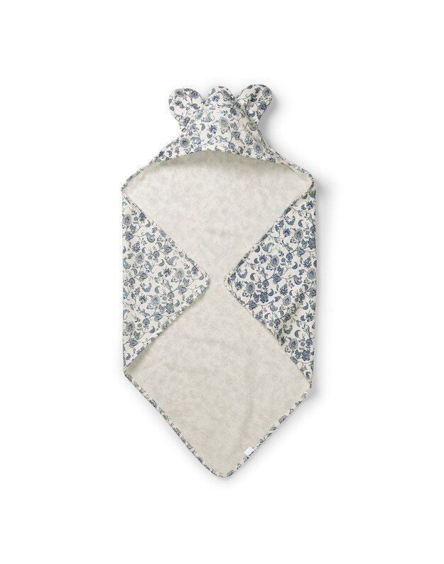 Elodie Details rankšluostis su gobtuvu Garden Leo Toile, melsvas