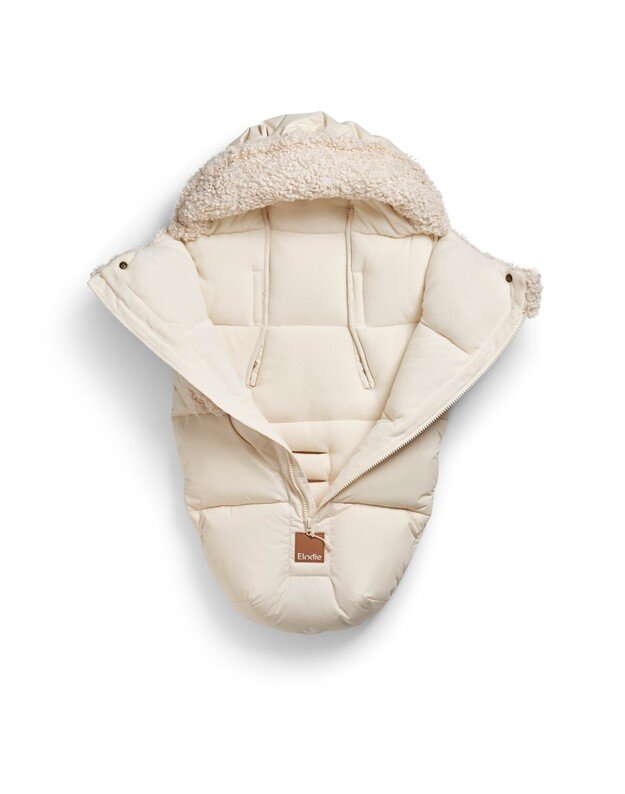 Elodie Details vežimėlio miegmaišis (vokelis) Soft Sherpa, smėlio spalvos 2