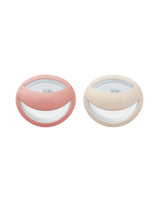 NUK silicone pacifiers Perfect Match, 0-9 months, 2 pk, various colors 8