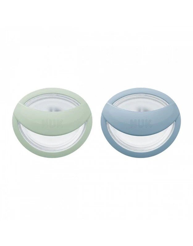 NUK silicone pacifiers Perfect Match, 0-9 months, 2 pk, various colors 7