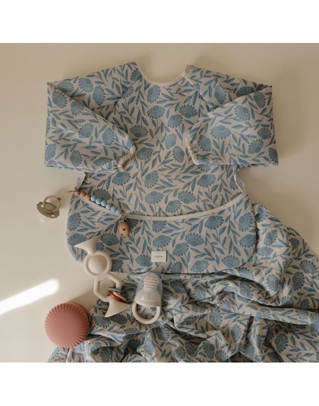 Mushie seilinukas su ilgomis rankovėmis Blue Flowers 4