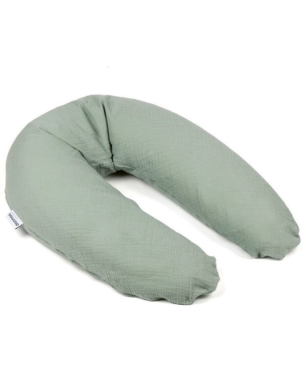 Doomoo didelė nėščiosios pagalvė Comfy Big Tetra Green, žalia