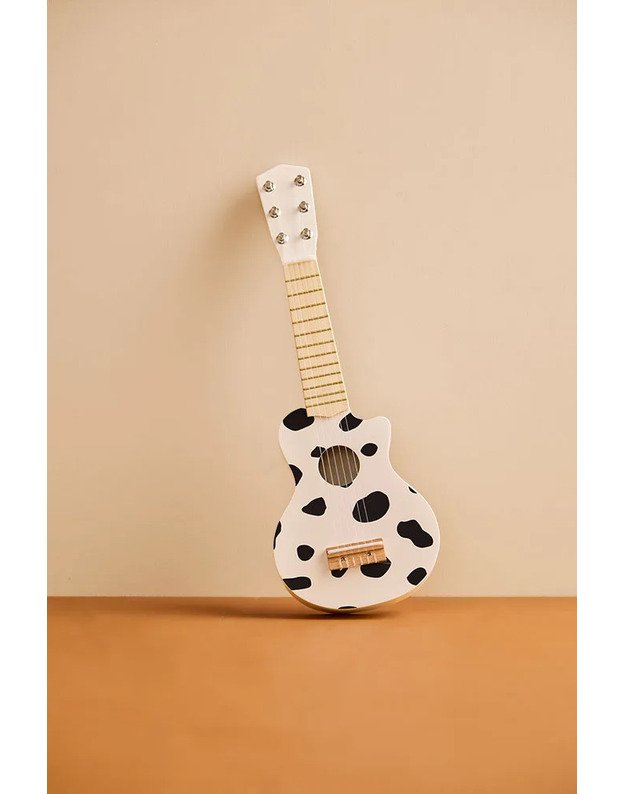 Kid's Concept vaikiška gitara Black White, balta 3