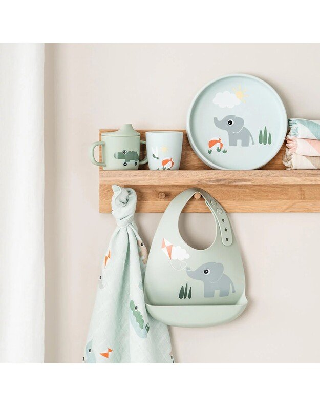 Done by Deer silikoninis seilinukas Playground, žalias