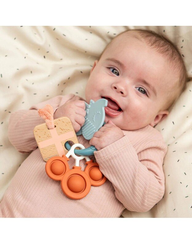 Done by Deer sensorinis kramtomas žiedas Celebration