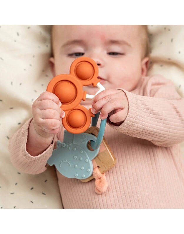 Done by Deer sensorinis kramtomas žiedas Celebration