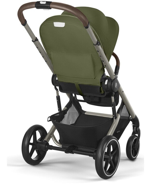 Cybex vežimėlis Balios S LUX TPE Moss Green, žalias