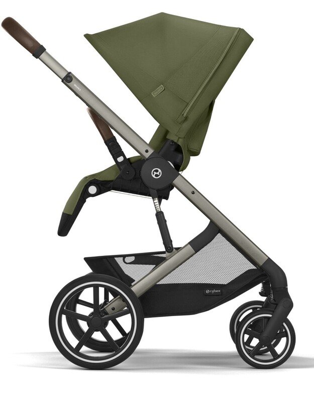 Cybex vežimėlis Balios S LUX TPE Moss Green, žalias