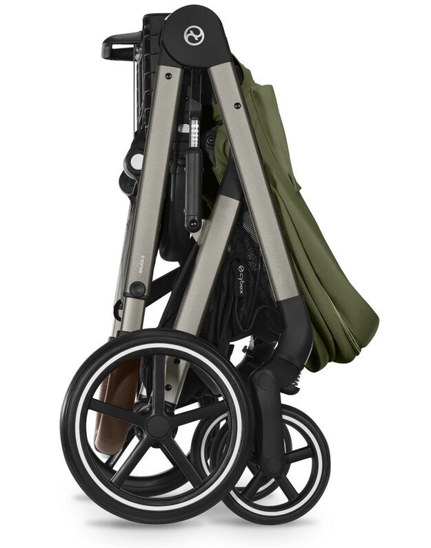 Cybex vežimėlis Balios S LUX TPE Moss Green, žalias