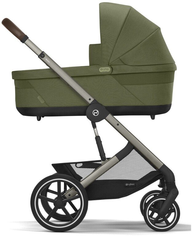 Cybex vežimėlis Balios S LUX TPE Moss Green, žalias