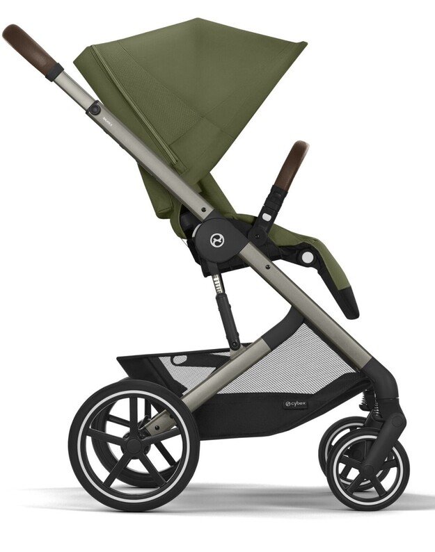 Cybex vežimėlis Balios S LUX TPE Moss Green, žalias
