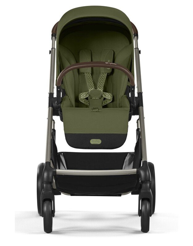 Cybex vežimėlis Balios S LUX TPE Moss Green, žalias