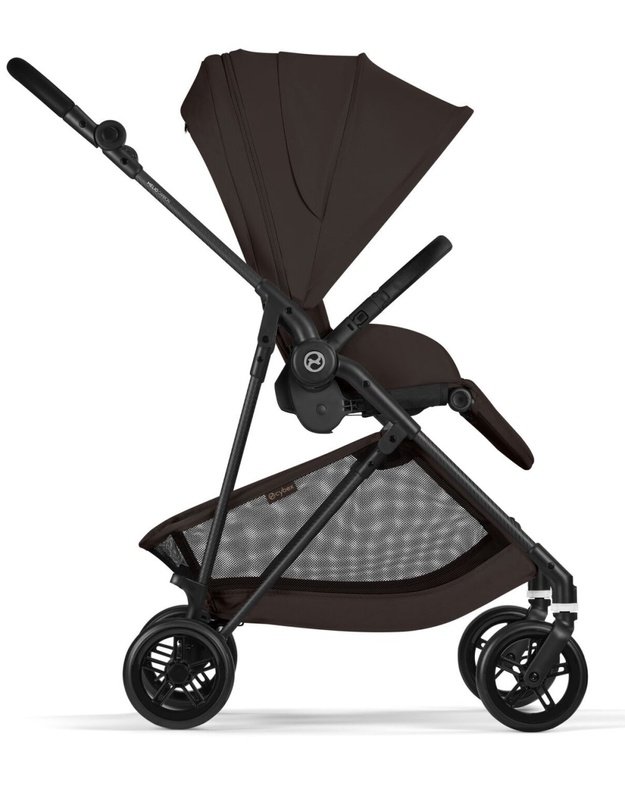 Cybex Melio Carbon vežimėlis Chocolate Brown, rudas