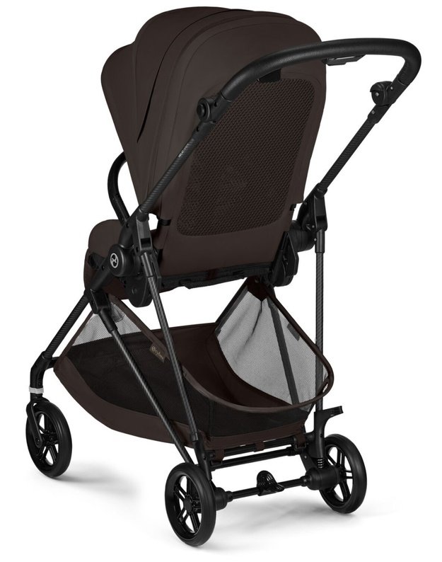 Cybex Melio Carbon vežimėlis Chocolate Brown, rudas