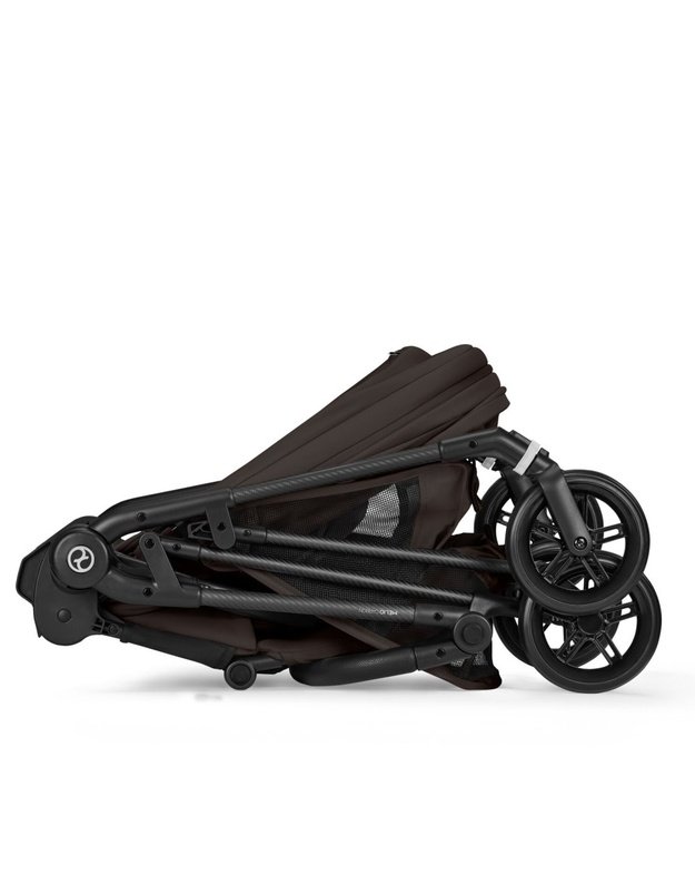 Cybex Melio Carbon vežimėlis Chocolate Brown, rudas