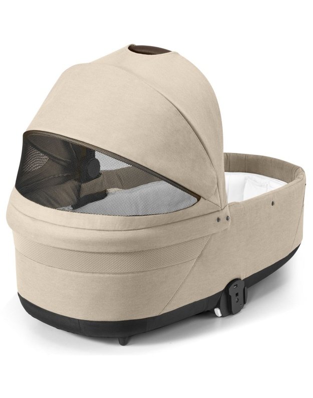 Cybex 2in1 vežimėlio komplektas Talos S LUX V2 TPE Almond Beige, smėlio spalvos