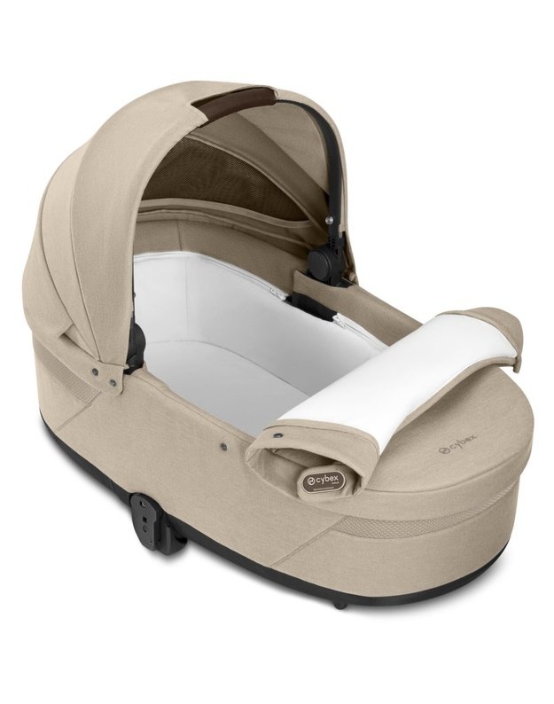 Cybex 2in1 vežimėlio komplektas Talos S LUX V2 TPE Almond Beige, smėlio spalvos