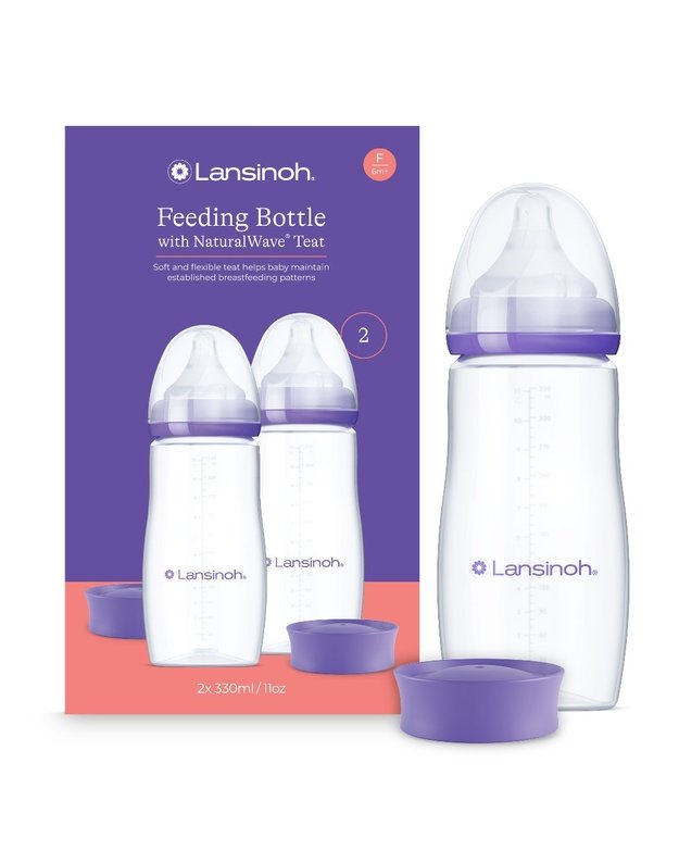 Lansinoh maitinimo buteliukų komplektas, 2x330 ml