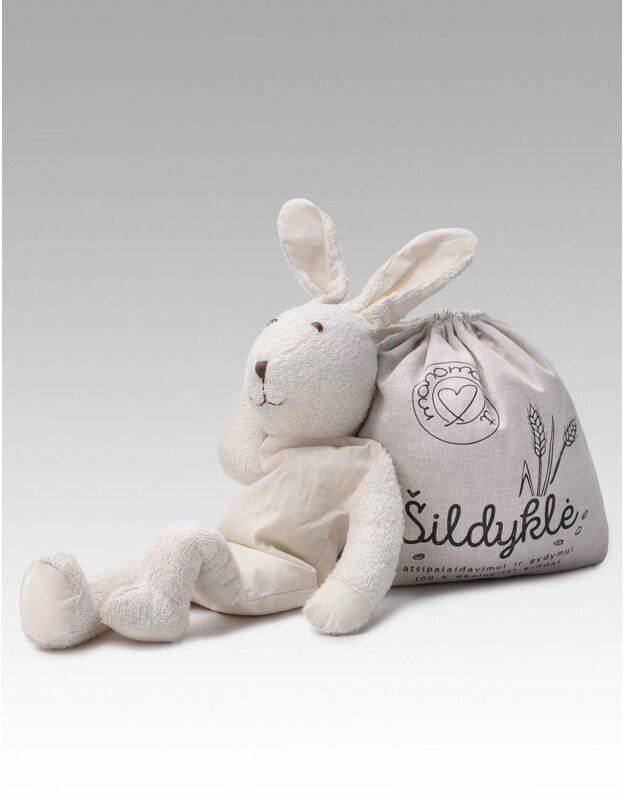 Manomano šildyklė - žaislas Kiškis Grūdas, įvairių spalvų 4