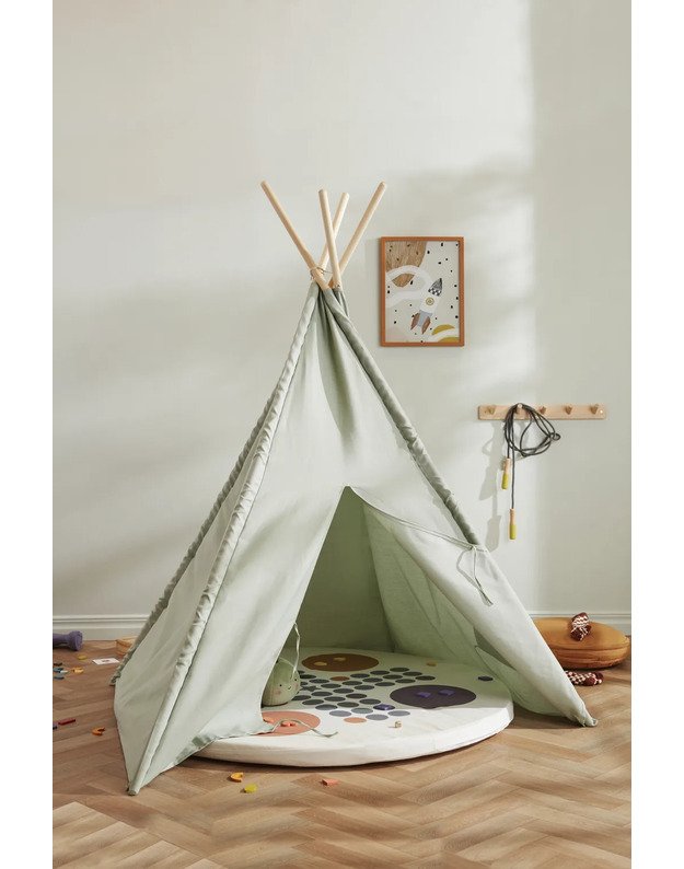 Kid's Concept palapinė (tipis) Green, žalia