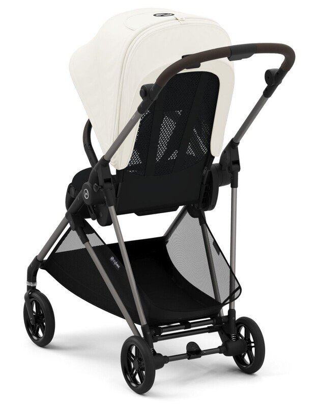 Vežimėlis Cybex Melio (2024) Canvas White, baltas