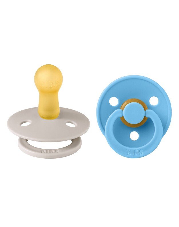 BIBS Colour čiulptukai Mushroom / Breeze 0-6mėn, 2 vnt