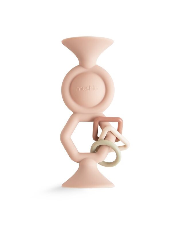 Mushie ​​suction toy HexaPop Blush