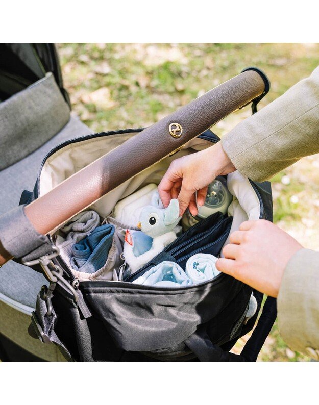 Done by Deer polsterēta maiņas soma, melns 3 Done by Deer polsterēta maiņas soma, melns 3