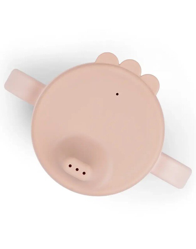 Done by Deer puodelis su snapeliu Foodie Tiny Farm, rausvas 3