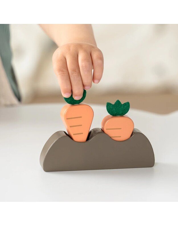 Done by Deer medinis žaislų rinkinys Tiny Farm Sheepy 4