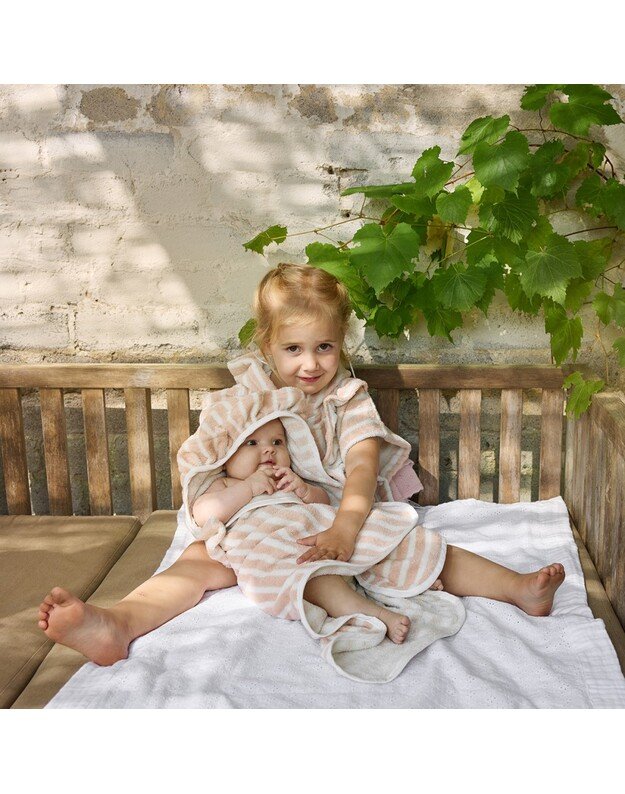 Elodie Details rankšluostis su gobtuvu Candy Stripes, rausvas 1