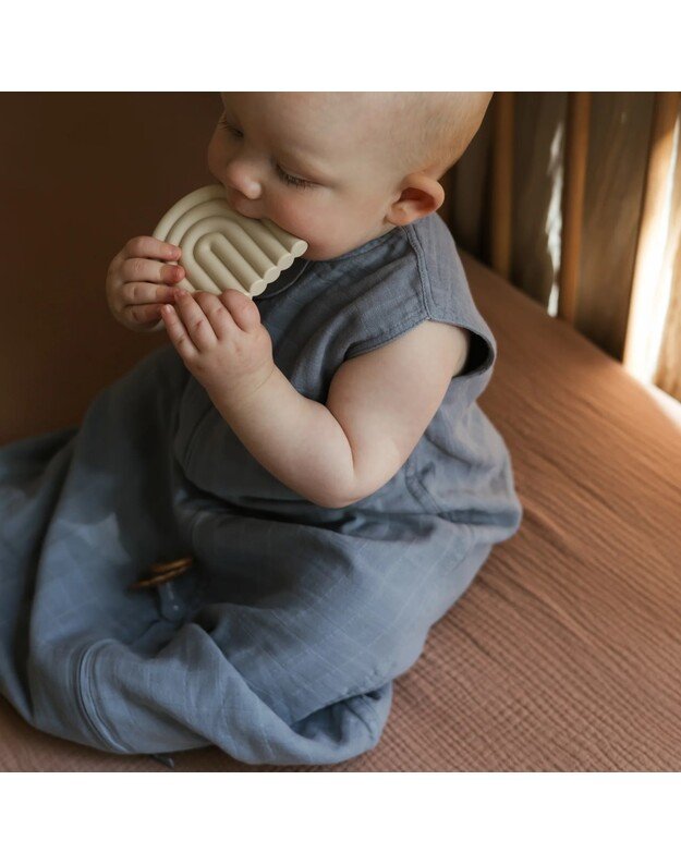 Mushie crib sheet Medium Natural 3