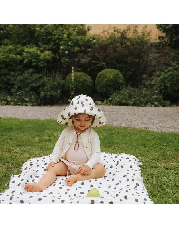 Elodie Details kepurė nuo saulės Dalmatian Dots Grande, įvairių dydžių 1