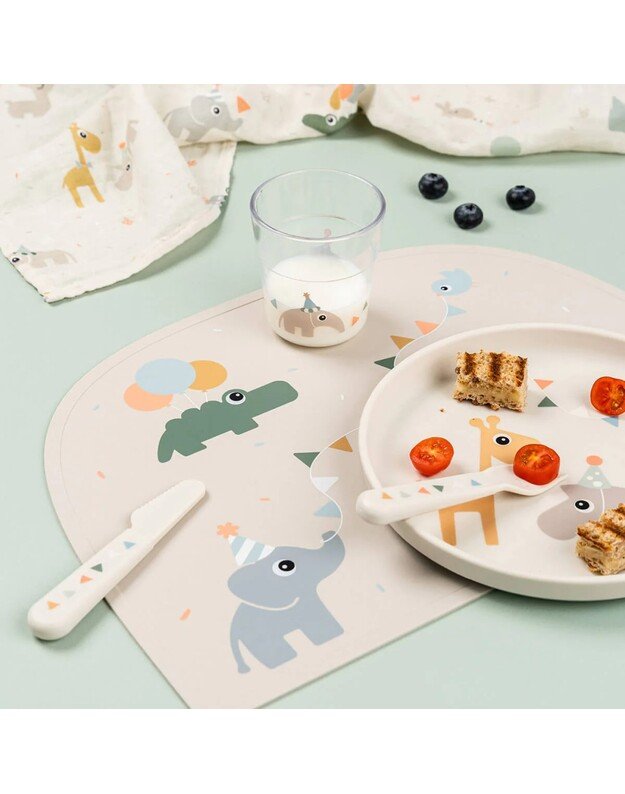 Done by Deer L dydžio stiklinė Celebration, smėlio spalvos