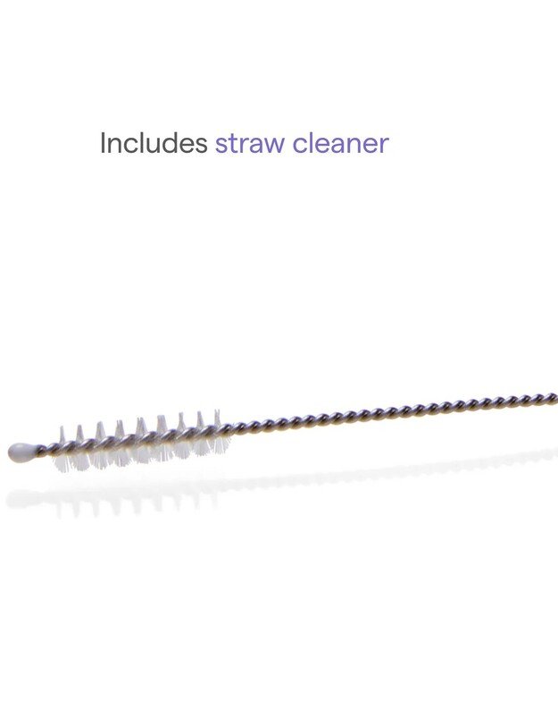 Munchkin gertuvė su šiaudeliu ir svareliu 296ml Cat, violetinė