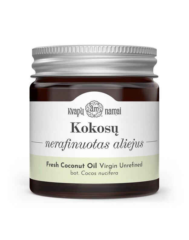 KN ekologiškas, nerafinuotas šviežių kokosų aliejus