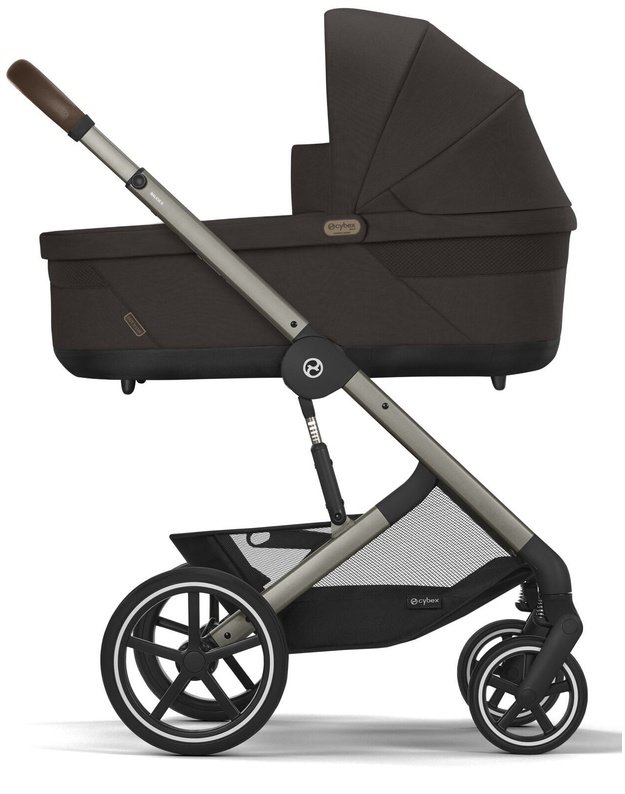 Cybex vežimėlio lopšys Balios / Talos vežimėliams Cot S Lux Chocolate Brown, rudas