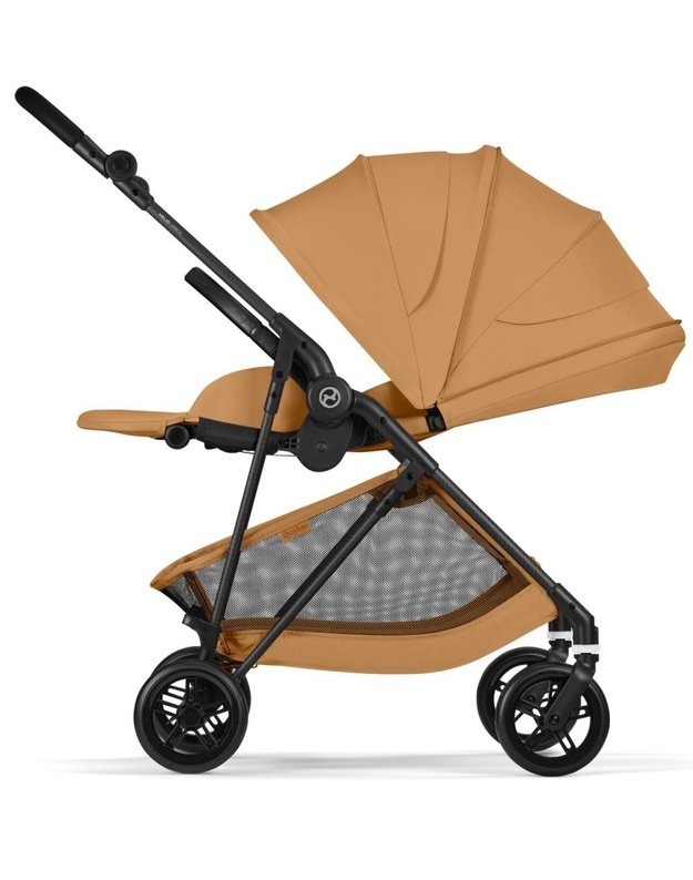 Cybex Melio Carbon vežimėlis Cinnamon Yellow, geltonas