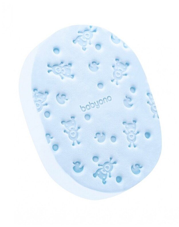 BabyOno minkšta kempinė kūdikiui, mėlyna