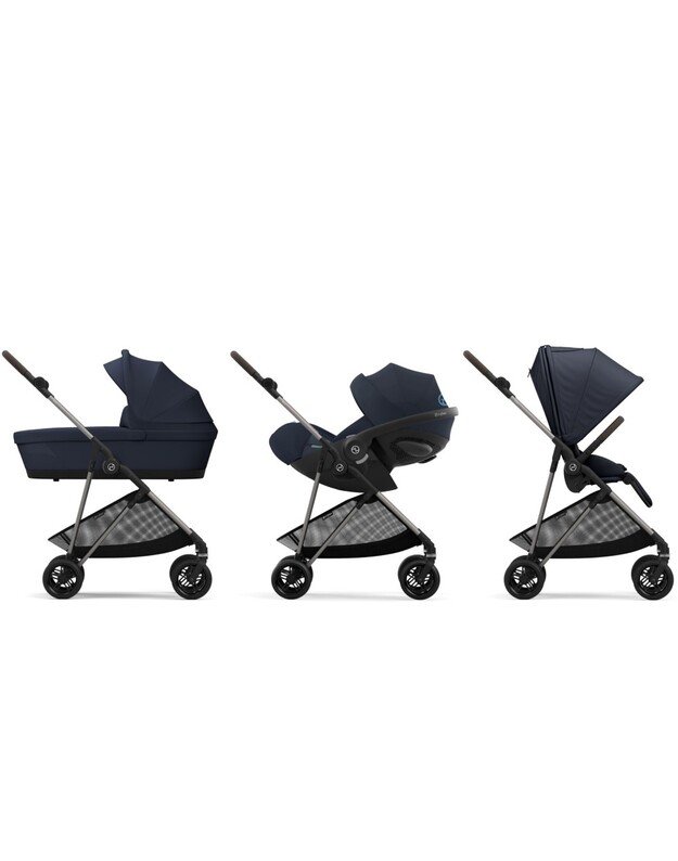 Vežimėlis Cybex Melio (2024) Dark Blue, mėlynas