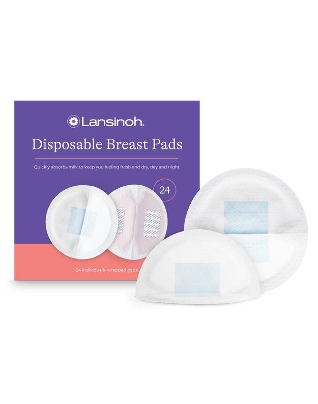 Lansinoh disposable breast pads, 24pk