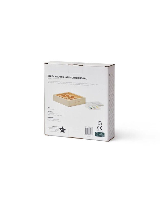 Kid's Concept colour and shape sorter board